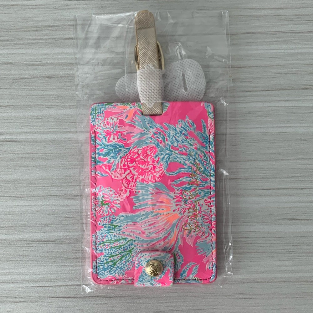 Lilly Pulitzer luggage tag